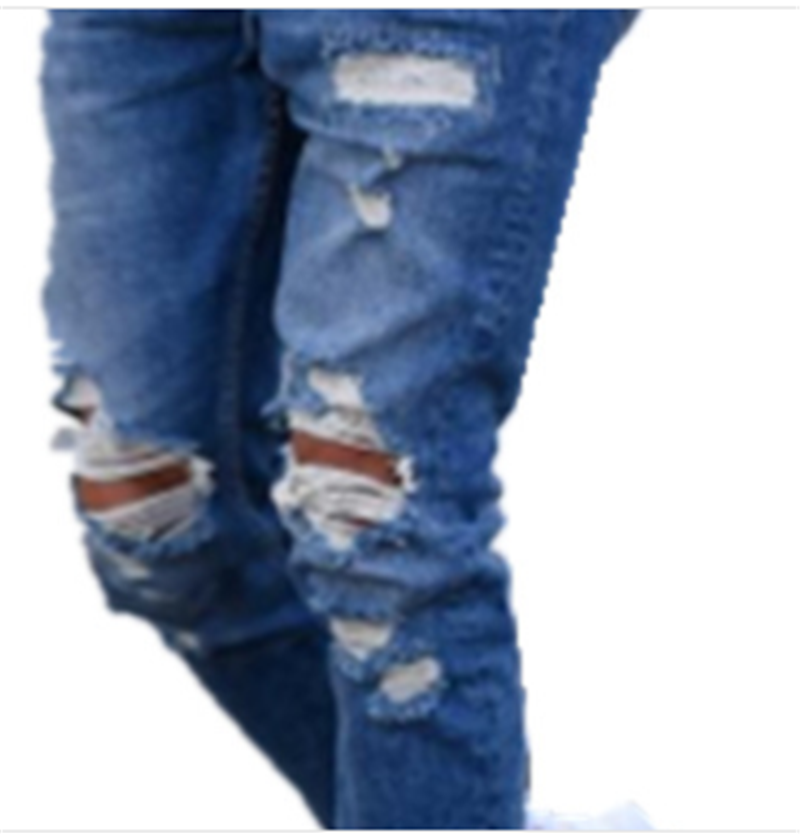 Mens jeans with ripped