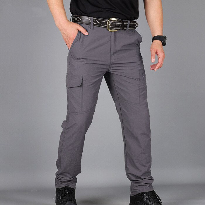 Outdoor Waterproof Tactical Cargo Pants Men Breathable  Casual Army Military