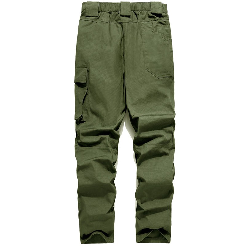 Quick-Dry Men Pant Cargo Outdoor Military Solid Color Joggers