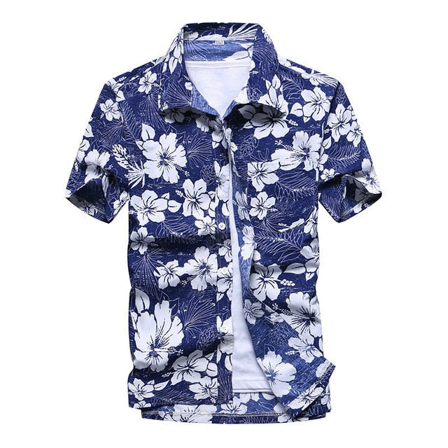 Men's Short Sleeve Hawaiian Shirt Fast drying