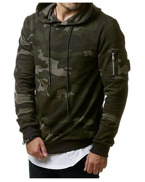 Camouflage Hoodie For Men