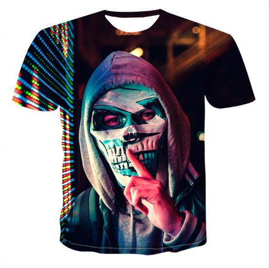 Men's Skull T shirts 3D