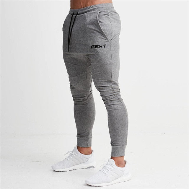 Casual Skinny Pants Men's Joggers Sweatpants Fitness Workout Track pants
