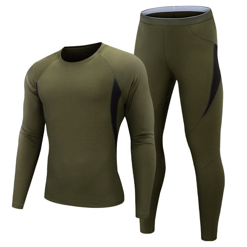 Sports Workout Clothes Thermal Underwear Suit For Men
