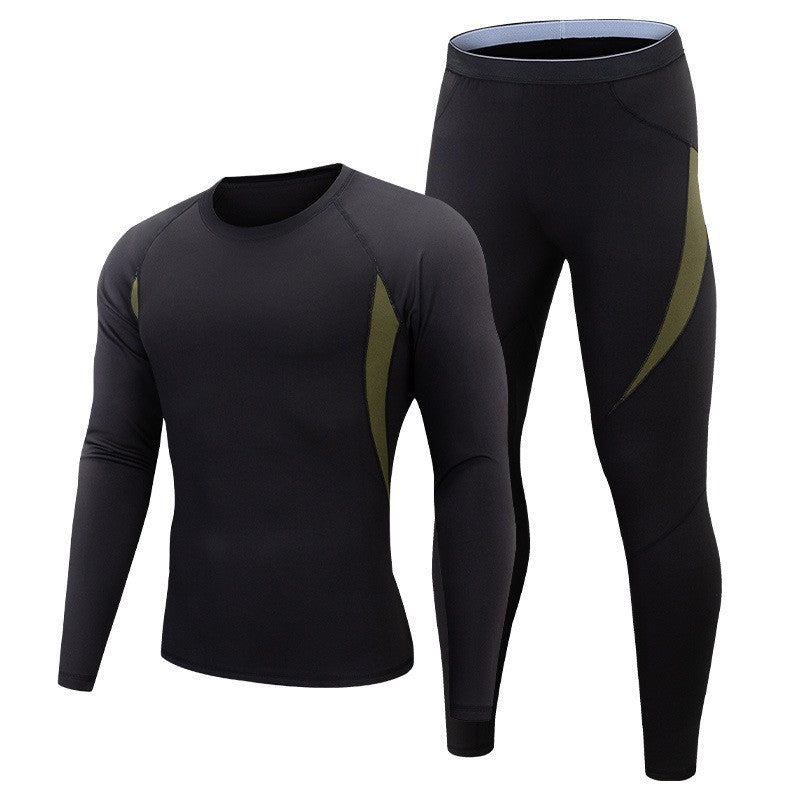 Sports Workout Clothes Thermal Underwear Suit For Men