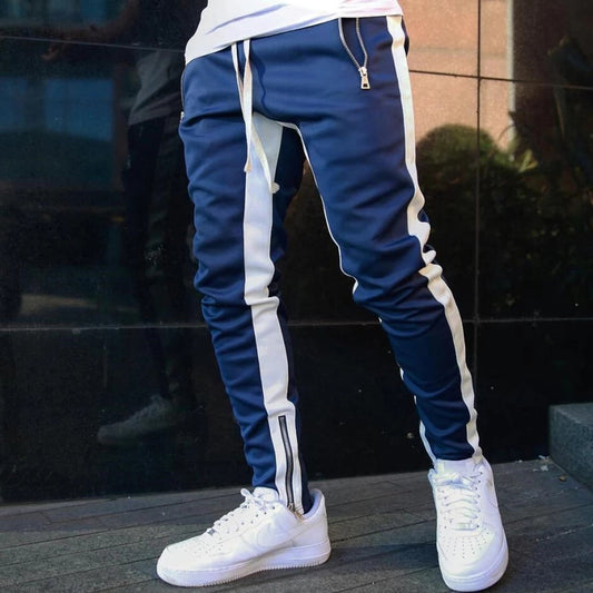 New Men's Casual Fashion Pants Sportswear Skinny Male Trousers Gyms Tracksuits Bottoms Hip Hop Streetwear Joggers Sweatpants